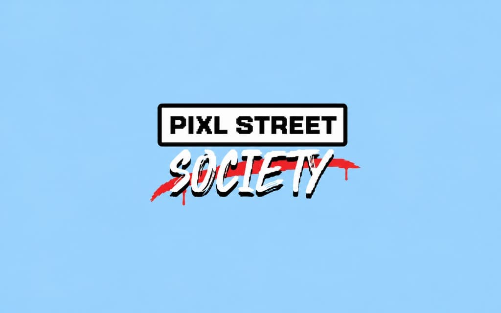 Pixl Street Society mark — interactive pixel art web experience